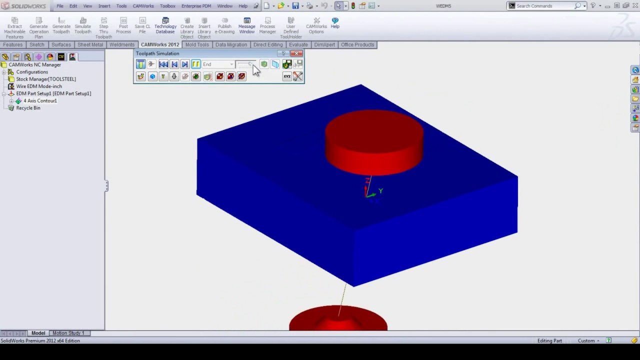 [INTELLIGY] CAMWorks Wire EDM - YouTube
