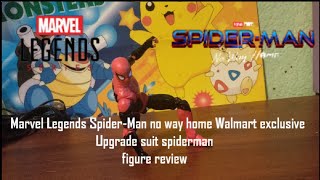 Walmart exclusive Marvel Legends Spider-Man upgrade suit Figure Review