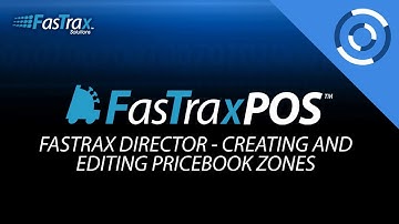 FastraxPOS - Creating and Editing Pricebook Zones