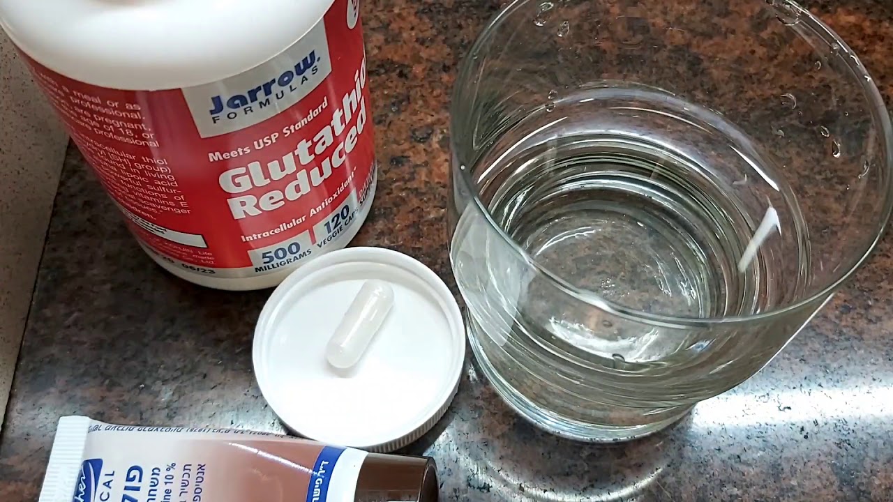 Glutathione Iodine test at home
