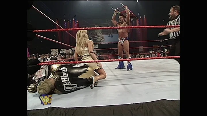 Marlena Slaps British Bulldog, Ken Shamrock runs in to make Save! 1997 (WWF)