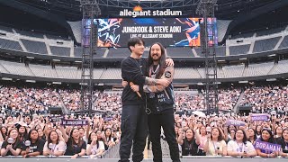 Wow, what a surprise! BTS's Jungkook didn't expect Steve Aoki to come to see him. screenshot 5