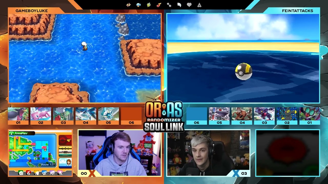 GameboyLuke's nickname made FeintAttacks laugh