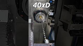 Incredible Drill goes 40 X Diameter Deep