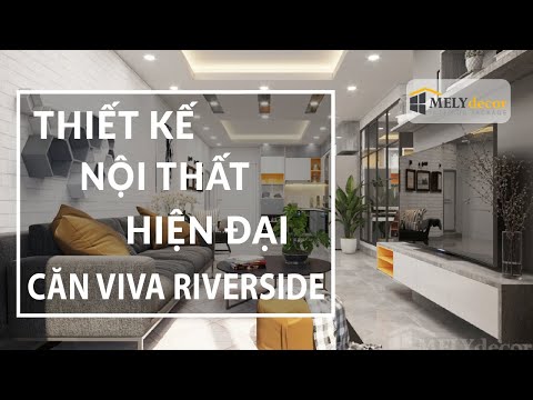 Thiết kế nội thất hiện đại căn hộ Viva Riverside - Quận 6 - Melydecor