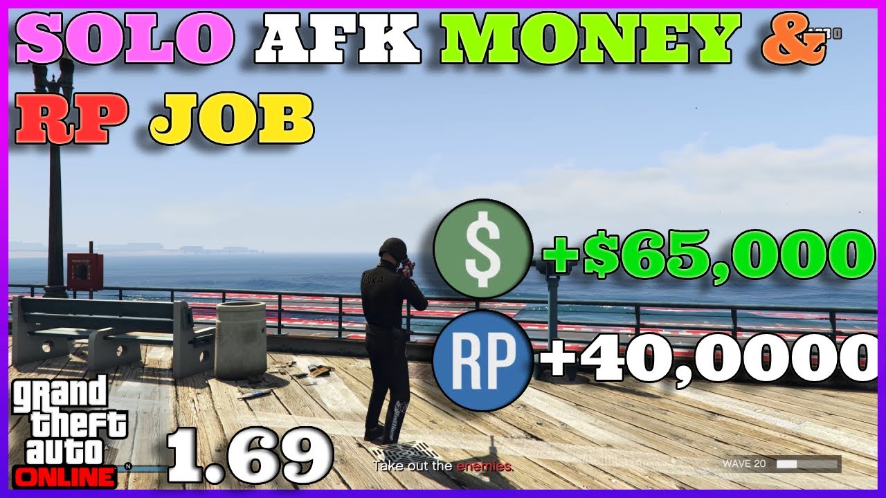 *SOLO* BEST AFK MONEY & RP METHOD IN GTA 5 ONLINE 1.69! GTA Make ...