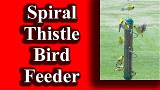Spiral Thistle Bird Feeder | Bird Quest SBF2G