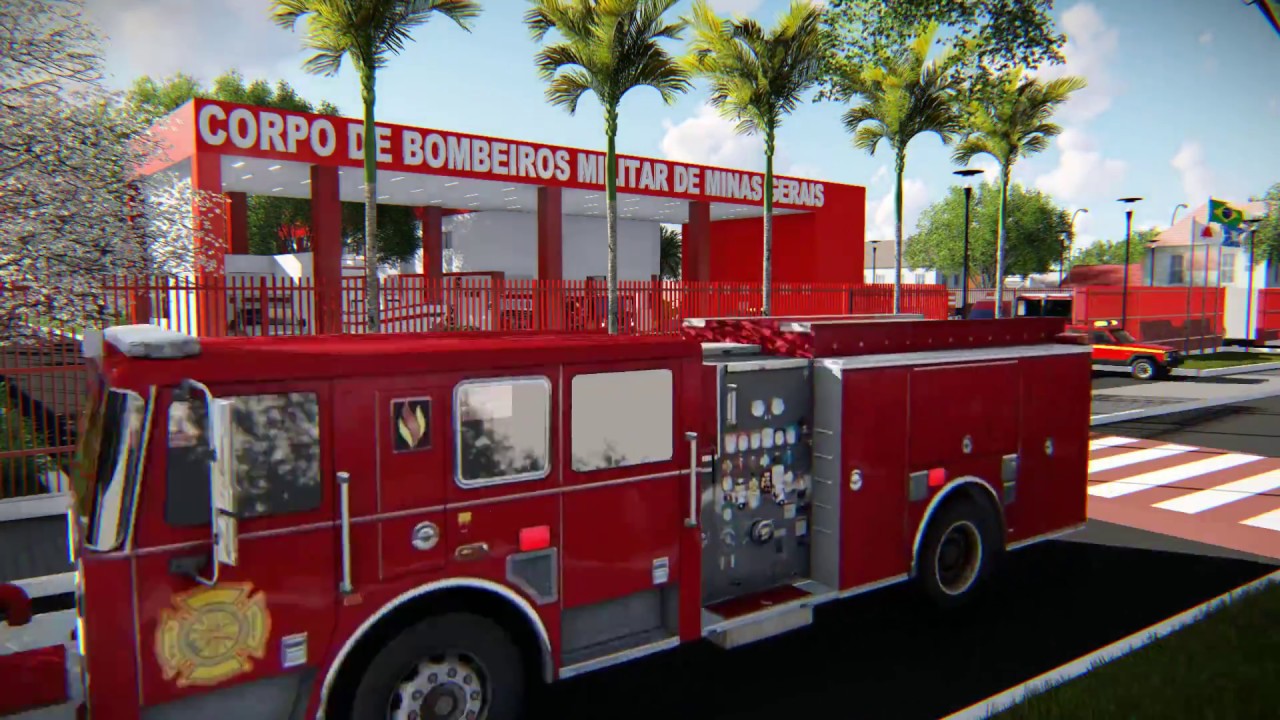 Corpo de Bombeiros Militar - Novo Quartel / Sede - Araguari-MG - YouTube