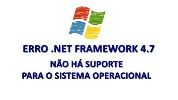 Os 2 Únicos Passos Para Corrigir Erro Net Framework 4.7
