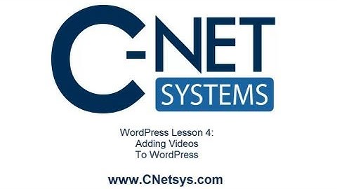 Adding Videos To A WordPress Website or Blog