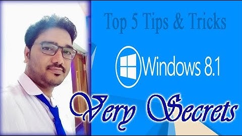 Windows 8.1 Tips and Tricks||Top 5 Windows 8.1 Secrets [Tips and Tricks]