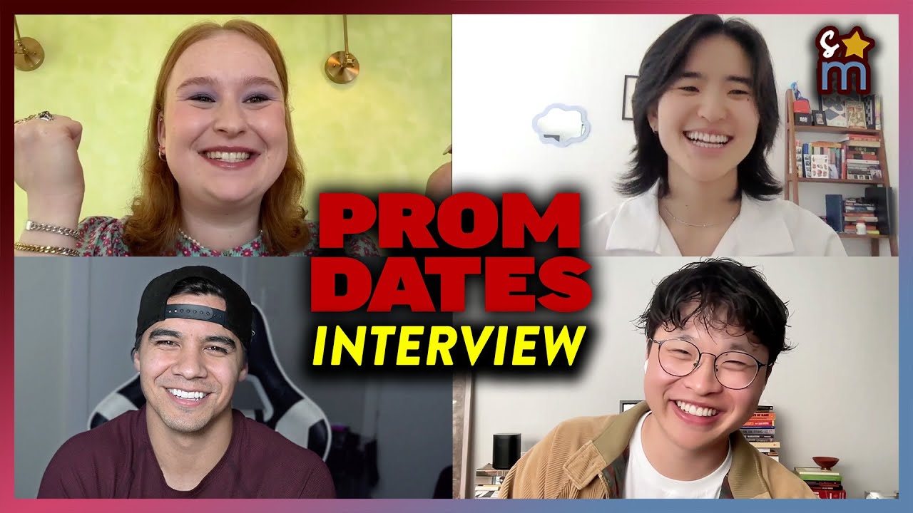 PROM DATES Cast Talk Movie Tropes, Slow Mo Moment Songs & More | Julia Lester, Terry Hu & More