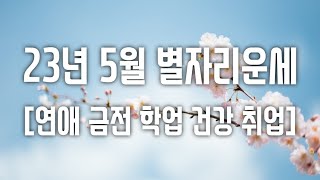 23년 5월 별자리운세 [연애 금전 학업 건강 취업]