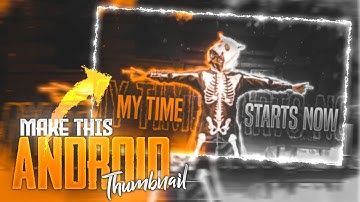 Make This Amazing Pubg Mobile Montage Thumbnail | Pubg Montage Thumbnail