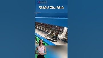 Welded Wire Mesh #machine #wiremesh #construction #gutterguards #steel #weldmesh #metalmesh