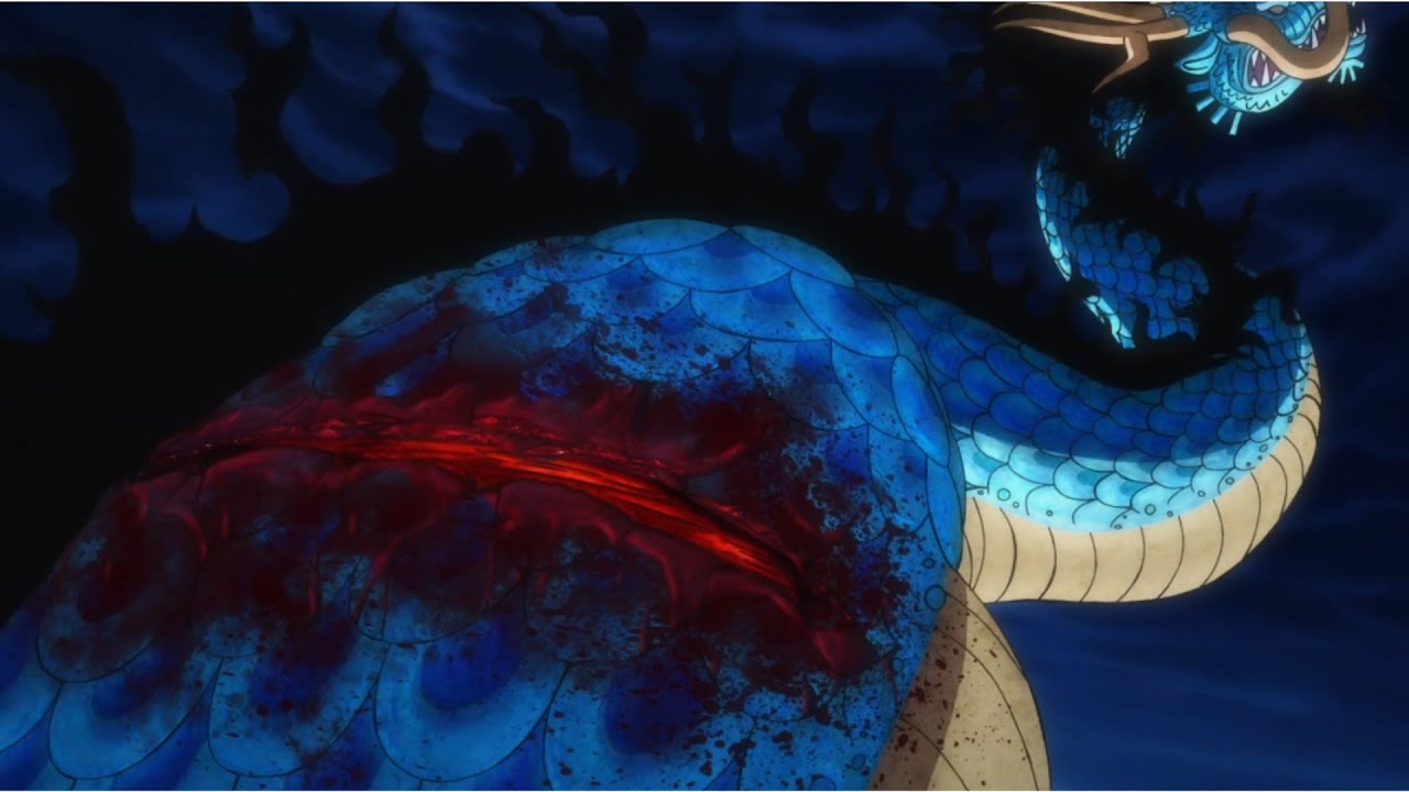 Zoro cuts open Kaido & saves Luffy! - One Piece 