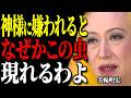 【美輪明宏】ただの虫だと思って見逃さないで。神様がこっそり教えてくれる「危険の前触れ」と縁起の良い虫の真実。