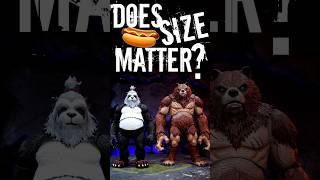 Mety toys panda Size Comparisons