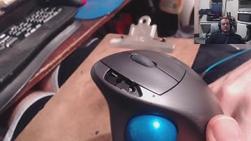 Logitech m570 Mouse Extra Buttons Removal Modification