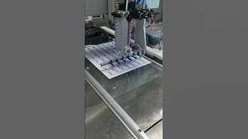 Automatic Glue Filling Machine 6 Heads Dispensing Machine for Stick Paper