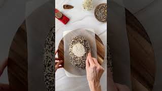 How to score wheat stalks on seeded sourdough