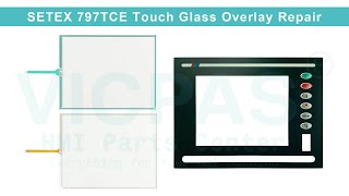 SETEX 797TCE Touch Panel Protective Film Replacement
