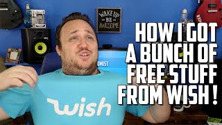 How I got a bunch of free stuff from Wish