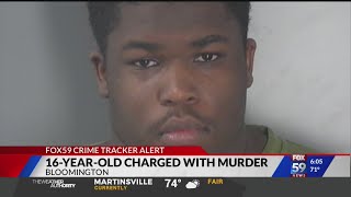 16yearold charged with murder in Bloomington