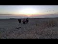Закат на Средиземном море