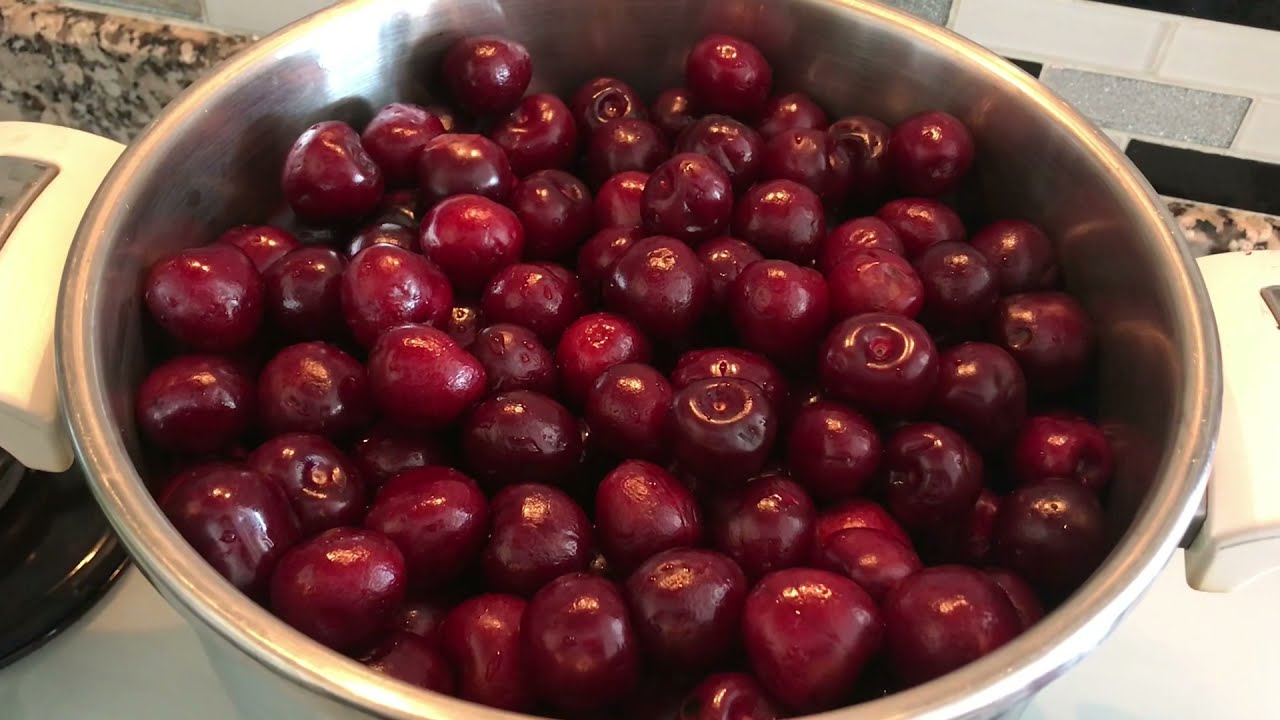 KİRAZ KONSANTRESİ / EV YAPIMI KONSERVE / KONSANTRE MEYVE SUYU Nasıl yapılır? (Kiraz Suyu)