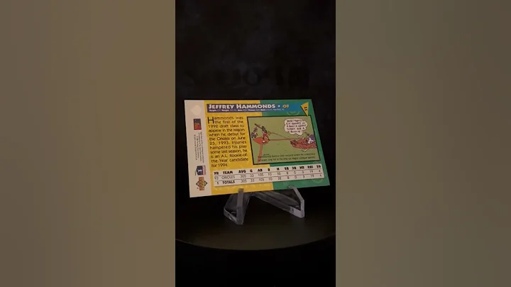 1994 - Upper Deck - Fun Pack - Jeffrey Hammonds