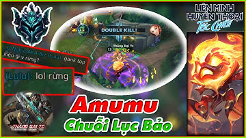 LMHT TỐC CHIẾN | Trận Cuối Lên Lục Bảo Căng Thẳng Cầm Amumu Bị Lulu Chửi Sấp Mặt  | LOL MOBILE