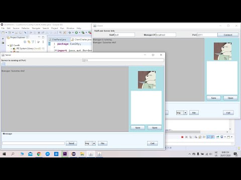 Java Chat TCP include transfer file by Nguyễn Văn Chức| HoangSang17Th