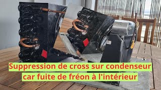 Suppression de cross pour réparation de fuite by Féty THE Frigoriste 1,257 views 1 year ago 11 minutes, 38 seconds