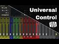Universal Control overview for Presonus StudioLive series mixers