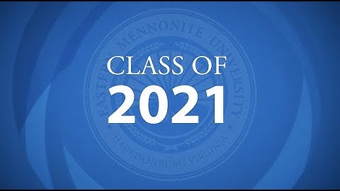 2021 EMU virtual commencement ceremony