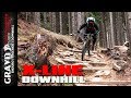 X-Line & Downhill Trail komplett | MTB Tipps: Biken in verblockten Gelände | Snowride | Leo Kast