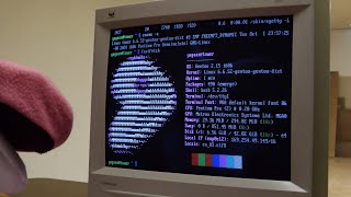 Gentoo Linux on Dual Pentium Pro Retro PC from your childhood runs latest software in the BACKROOMS