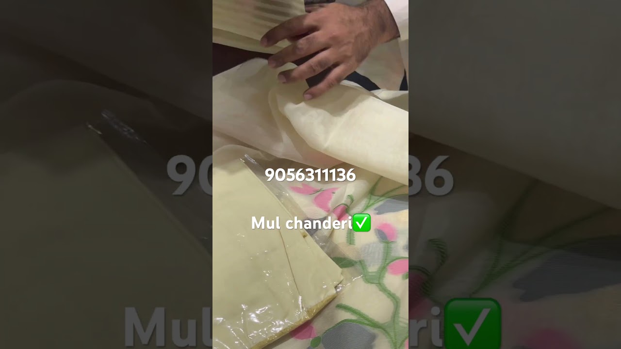 Pure mul chanderi✅ offer 1350/- for order 9056311136 