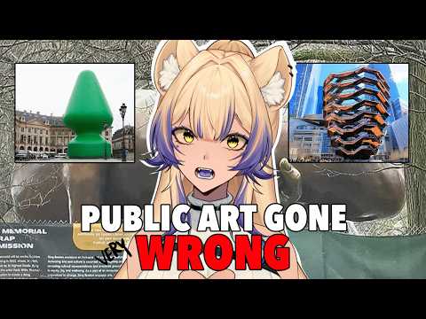 THESE ARTISTS ARE UNHINGED | When Public Art Goes Wrong | Vtuber Reaction