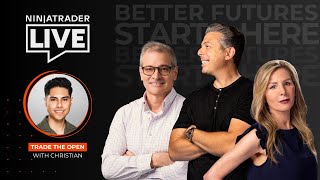 NinjaTrader Live | Futures Trading + Market Analysis with Charles Payne + Chris Carreon (5/15/25)