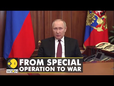 Od špeciálnej operácie k vojne: Vyhlási Putin vojnu Ukrajine? | Svetové anglické správy | WION