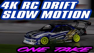 4K RC Drift SLOW MOTION One Take: Ben Williams at NRD