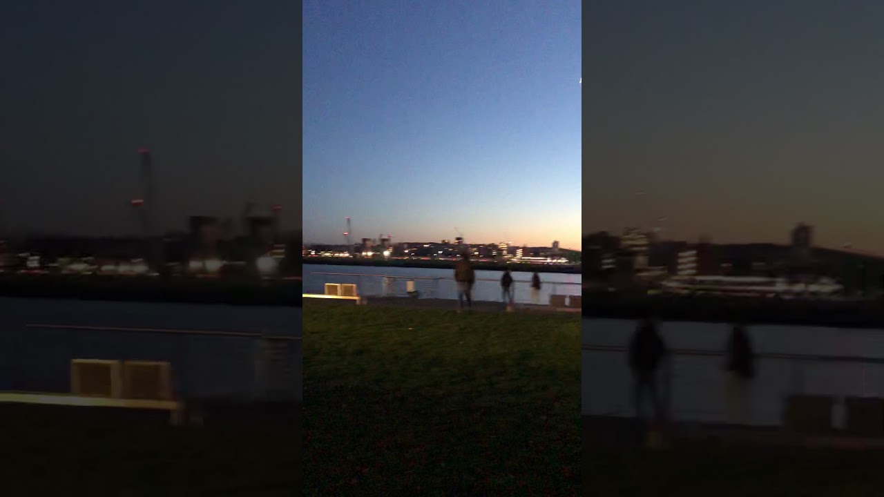 Beautiful marina / flight landing