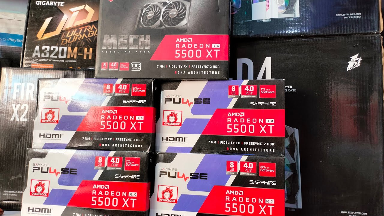 Build PC Rx 5500XT 8GB Swat Delivery 87k PC Highlights - YouTube