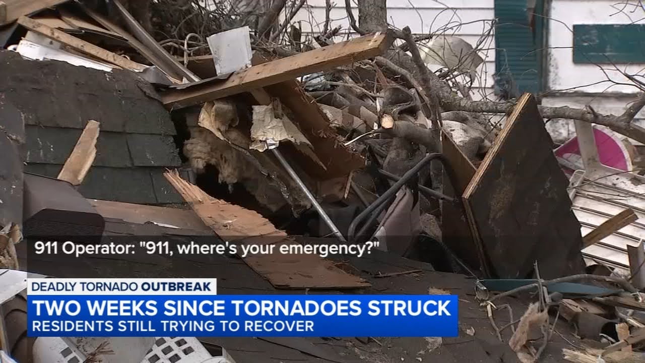 911 calls released from night of deadly EF3 tornado in Kankakee County ...