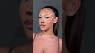 Deer makeup tutorial 🦌 #halloweenmakeup #halloween #makeup