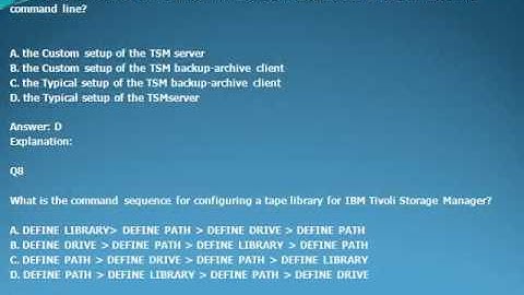 C9060-518 IBM Tivoli Storage Manager V7.1.1 Administration