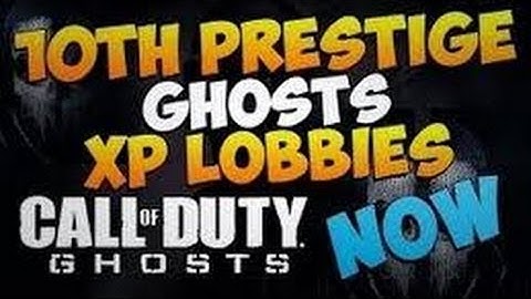 COD Ghost - XP Lobby - Modded Xp, Super Jump, Godmode + More - 10th Prestige Lobby