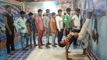 Back jump hard work training video Arya dance institute choreographer Sunny Arya